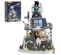 Lumibricks Observatorio Alpino Set de Construcción con Luz - Edificio Modular con proyector de Cielo Estrellado, 2437 Pcs, Regalo para entusiastas de la astronomía, para Adolescentes y Adultos, L9091