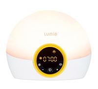 Lumie NBCKE-2000 Bodyclock Rise 100 Despertador de Luz LED, Simulación de la Salida y la Puesta del Sol, Pitido de Alarma Opcional, Blanco