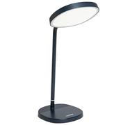 Lumie Task | Lámpara LED thérapie lumineuse, réglable, antidéprime hivernale, éclairage cristallin, confort visual, meilleure humeur et énergie | Bleu Charbon