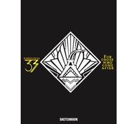 Lumiere Clair Obscur Expedition 33 Sketchbook: 110 pages, 8.5x11 Blank Pages, For Kids, Boys, Girls, Teens, Adults - Simple Note Pad for Drawing, Writing, Painting, Sketching or Doodling