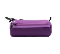 Lumiere & Co. Bolsa para Manillar de Bicicleta, Duradera, Opciones de Varios tamaños y Opciones Multicolores, Correas elásticas duales, Clips y Accesorios de (Morado, Mediano)