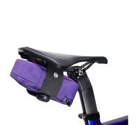 Lumiere & Co. Borsa da Sella per Bici, Borsa da Bici da Strada, Borse da Sella piccole per Bici, Borsa da Sella per Ciclismo, Borsa sottosella per Bici, Borsa da bicicletta per Sella (Purple, Large)