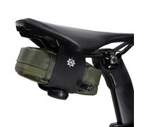 Lumiere & Co. Falcon - Bolsa magnética para sillín de 0.69 L, 6 x 3.5 x 2 Pulgadas, diseño Minimalista Elegante, fijación rápida con Hebilla magnética, Bolsa de Ciclismo (Verde, Grande)