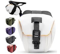 Lumiere & Co. Maximus - Bolsa magnética para asiento de bicicleta con cremalleras AquaGuard, almacenamiento seguro debajo del asiento para equipo de ciclismo