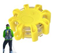 Lumière Stroboscopique - LED Avertissement Voiture Base Magnétique, Sécurité Clignotant Forte, Camión Tracteur Véhicule, Lampe Avertissement LED, Magnétique Sécurité Clignotant Étanche | Pour Camiones