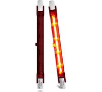 LumiGo 500W R7S Bombilla Calentadora de Rubí, Lámpara de Calefacción Infrarroja de 118 MM Regulable 240V para Calentador Heatmaster U3, Calentador de Jardín Interior/Exterior (Paquete de 2)
