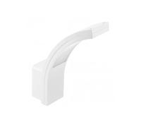 Lumihome Aplique LED exterior París blanco 900 lúmenes 230 V