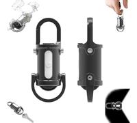 Lumilink Mini Torch, 2025 New Lumilink Mini Flashlight Keychain, Lumilinks Mini Torch, Mini Waterproof Keychain Flashlight, Keychain Flashlight Rechargeable USB C, 1200lm (Black-1pcs)