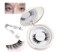Lumilux Brillash Magnetic Lash Kit, Elara Craft Magnetic Eyelashes with Applicator, Reusable Eyelashes Magnetic Lashes, Magnetic Eyelashes Natural Look (#06)