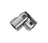 LuminaCreek Acoplamiento de eje flexible con pasador junta universal, estructura bloque transversal cardán acero WXD D16 L60(Other Size Contact)