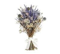 LuminaCreek Ramos de Boda de Flores Grandes de Lavanda Seca de Hierba de la Pampa, Colas de Conejo secas Naturales, decoración de Hierba de la Pampa, arreglos for Damas de Honor(D)