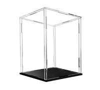 LuminaCreek Vitrina de Cubo de acrílico Transparente, Personalizable en Varios tamaños(35x35x40CM)