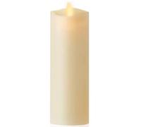 Luminara Vela Pilar Interior Marfil 5,08 x 15,49 cm - Vela sin llama - Vela LED - Velas alimentadas por pilas