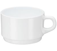 Luminarc 9207794 Taza de 28 cl apilable, Cristal Blanco, 9 x 9 x 6 cm - Juego de 6
