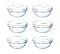 Luminarc Apilable Set 6 Boles Vidrio 6 Piezas - 14cm Sodo Apto Microondas Apto Frigorífico Ecológico