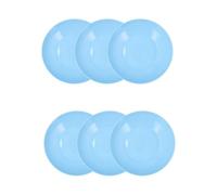 Luminarc Apy Paradise Azul Set 6 Platos Hondos Opal 20cm Opal Apto Microondas Apto Frigorífico Apilable