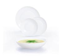 Luminarc Apy Vajilla Opal 18 Piezas - 6 Personas Opal Apto Microondas Apto Frigorífico Apilable