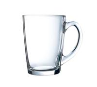 Luminarc ARC E9241 New Morning - Juego de 6 tazas de café (cristal, 320 ml), transparente