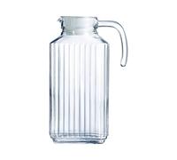 Jarra luminarc quadro agua transparente vidrio 1,7 l 0026102306291 s2702429 luminarc