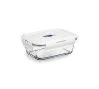 Luminarc Baltic Recipiente Rectangular Hermético Vidrio 16x11x7cm-82cl Sodo Apto Microondas