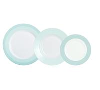 Luminarc Banquise Vajilla de 18 Piezas, Vidrio, Multicolor, 29.2x14x28.5 cm