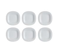 Luminarc Carine Granit 6 Plato Llano Opal Gris Apto Microondas Apto Frigorífico Reciclable