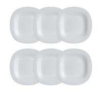 Luminarc Carine Granit 6 Plato Postre Opal Gris 19,5cm Opal Apto Microondas Apto Frigorífico Reciclable