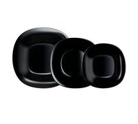 Luminarc Carine Vajilla Opal 12 Piezas - 4 Personas Opal Apto Microondas Apto Frigorífico Ecológico