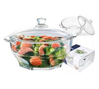 Luminarc Cuenco para sopa con tapa de cristal granito (2,5 L)