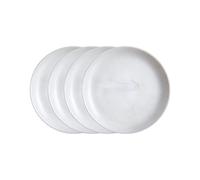 Luminarc Diwali Marbre Gran Set 4 Platos Postre Opal 19cm Bicolor