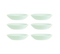 Luminarc Diwali Paradise 6 Plato Postre Opal 20cm Opal Apto Microondas Apto Frigorífico Reciclable