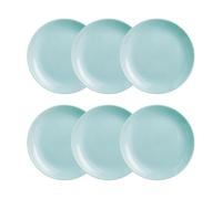 Luminarc Diwali Turquesa 6 Plato Postre Opal 19cm Opal Apto Microondas Apto Frigorífico Reciclable