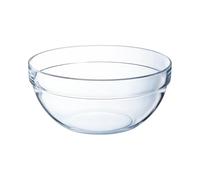 Luminarc Ensaladera Apilable 26 cm Vidrio templado Transparente