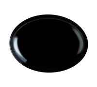 Luminarc Friends' Time - Plato para carne, 30 x 26 cm, color negro