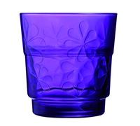 Luminarc Funny Flowers - Set 6 vasos bajos 25 cl Purple Funny Flowers