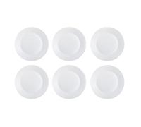 Luminarc Harena 6 Plato Postre Vidrio 19cm Opal Apto Microondas Apto Frigorífico Reciclable