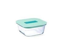 Luminarc Joy Recipiente Hermético Vidrio 14x14x6,5cm - 53cl Sodo Apto Microondas