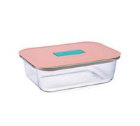 Luminarc Joy Recipiente Hermético Vidrio 20x15x7cm - 104cl Sodo Apto Microondas