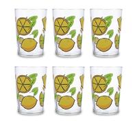 Luminarc Limones Set 6 Vasos 50cl Limones 50cl Sodo Apto Frigorífico Apilable