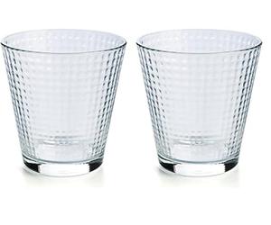 Luminarc Lina - Set 6 vasos forma baja 25cl, Aptos para lavavajillas, vidrio (Paquete de 2)