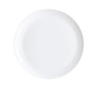 Luminarc Pampille Blanco Plato Llano Opal 25cm Opal Apto Microondas Apto Frigorífico Reciclable