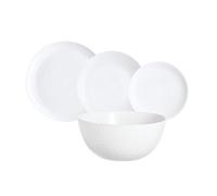 Luminarc Pampille Vajilla Opal 19 Piezas-6 Personas Opal Apto Microondas Apto Frigorífico Apilable