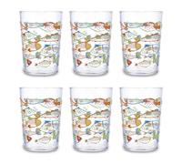 Luminarc Peces Set 6 Vasos 50cl Peces 50cl Sodo Apto Frigorífico Apilable