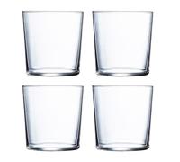 Luminarc Pinta Set 4 Vasos Altos Vidrio 36 cl Transparente, 4 Unidad (Paquete de 1)