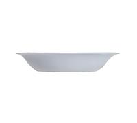 Luminarc Plato hondo Carine Granit de vidrio opal 21 cm | Gris, Vidrio opal, formato cuadrado, acabado brillo, 21 cm, apilable, apto para microondas, apto para frigorífico