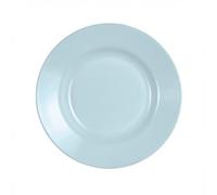 Luminarc Plato hondo Plumi Paradise Azu de vidrio opal 22 cm | Azul, Vidrio opal, formato redondo, acabado brillo, 22 cm, apilable, apto para microondas, apto para frigorífico