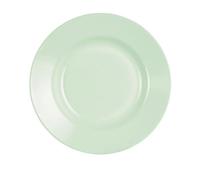 Luminarc Plato hondo Plumi Paradise Ver de vidrio opal 22 cm | Verde, Vidrio opal, formato redondo, acabado brillo, 22 cm, apilable, apto para microondas, apto para frigorífico