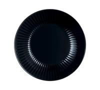 Luminarc, Plato Hondo, Vidrio, Negro Cottage, Diámetro aprox.: Ø 20 cm