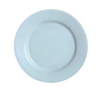 Luminarc Plato llano Plumi Paradise Azu de vidrio opal 24 cm | Azul, Vidrio opal, formato redondo, acabado brillo, 24 cm, apilable, apto para microondas, apto para frigorífico