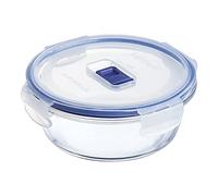 Luminarc Pure Box Active Recipiente Redondo Hermético Vidrio 14x6x6,6cm - 67cl